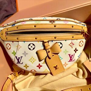 Newly released. LV Murakami HighRise Bum Bag Limited Edition